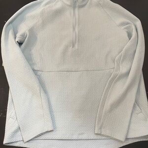Light Blue Textured Pullover